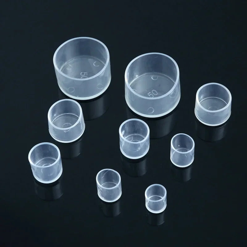 4-Pack Rubber Furniture Leg Caps – Anti-Scratch Floor Protectors