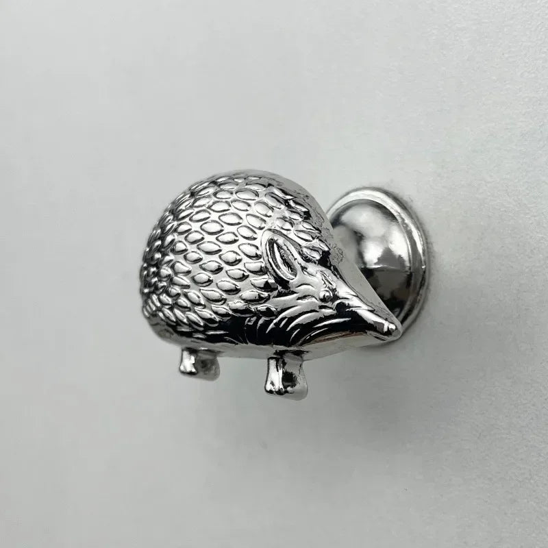 10-Pack Hedgehog Cabinet Knobs – Cute Zinc Alloy Drawer Handles