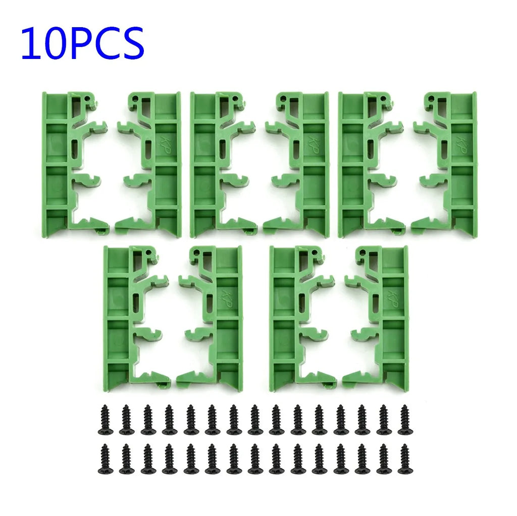 Din Rail Terminal Block Adapter Circuit Board Mounting Bracket