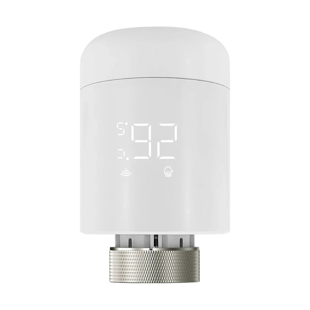 Smart Zigbee Radiator Thermostat – Voice Control & Child Lock