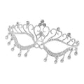 Women's Crystal Rhinestone Masquerade Mask | Party & Cosplay
