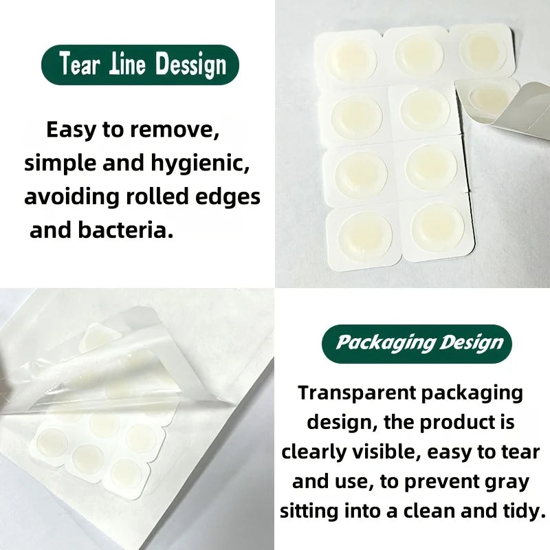 Hydrocolloid Acne Patches 24/48 Pack – Waterproof & Breathable