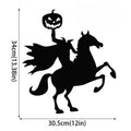 Halloween Stickers Party Decoration Double-sided Glass Display
