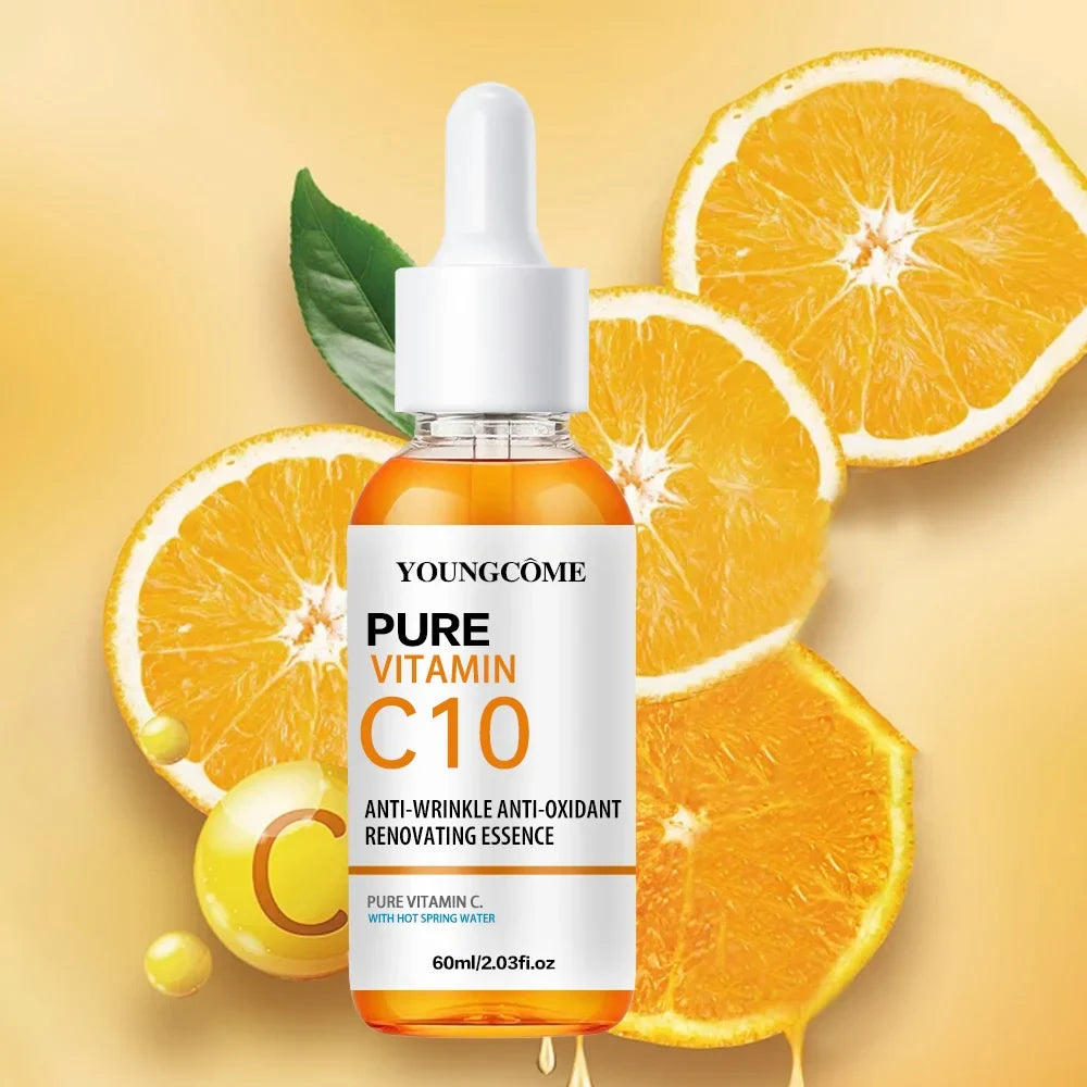 Vitamin C Facial Essence Hyaluronic Acid Dark Skin Brighten Serum