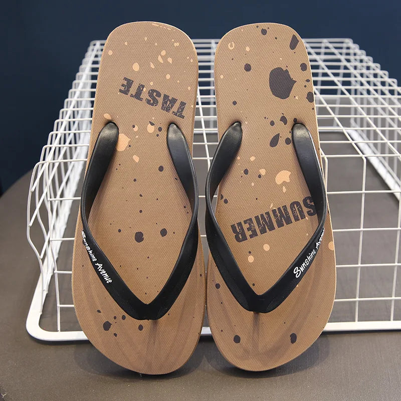 Men's Anti-Slip Beach Flip-Flops | Summer Casual Slippers