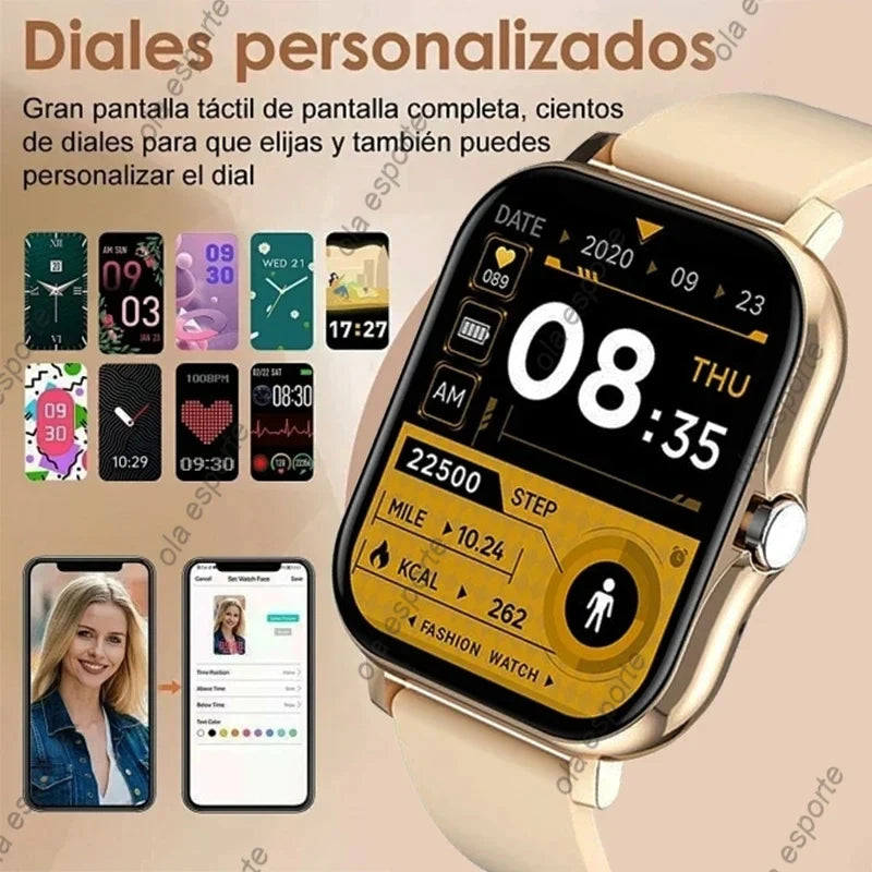 Ola Esporte Smartwatch – Bluetooth Call & Fitness Tracker