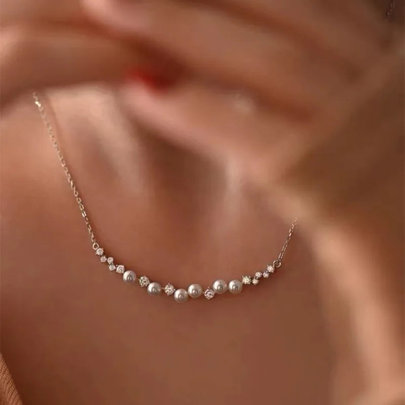 Huitan Imitation Pearl Pendant Necklace | Women's Fashion Jewelry