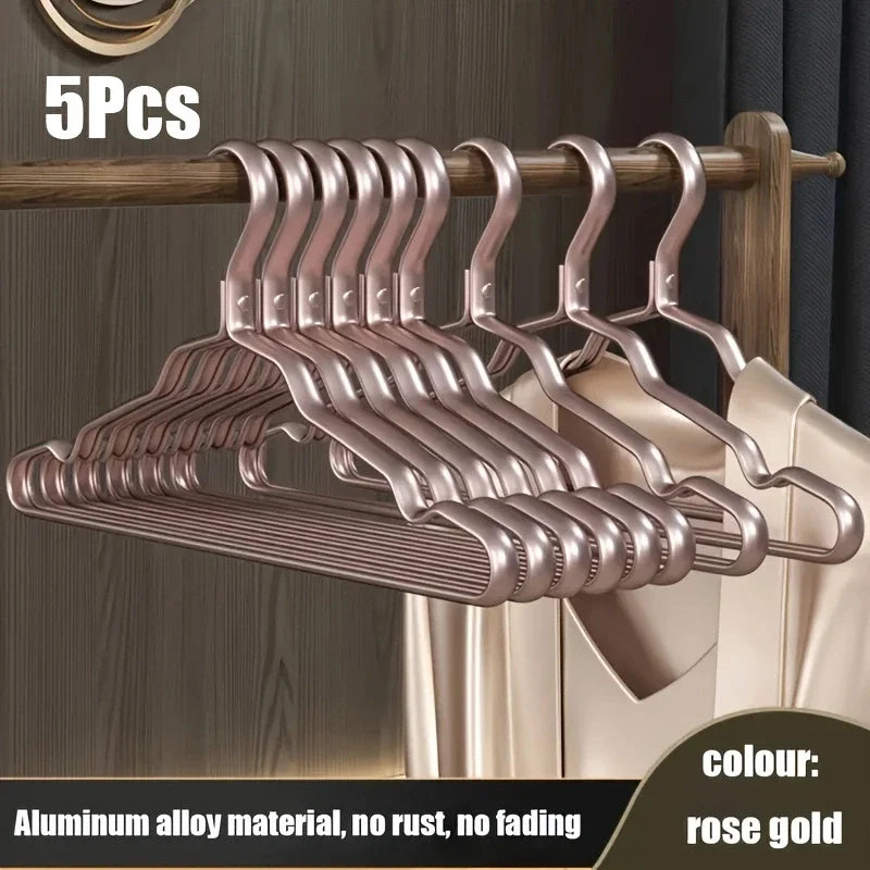 Heavy Duty Metal Clothes Hangers | Smooth Aluminum Coat Hangers