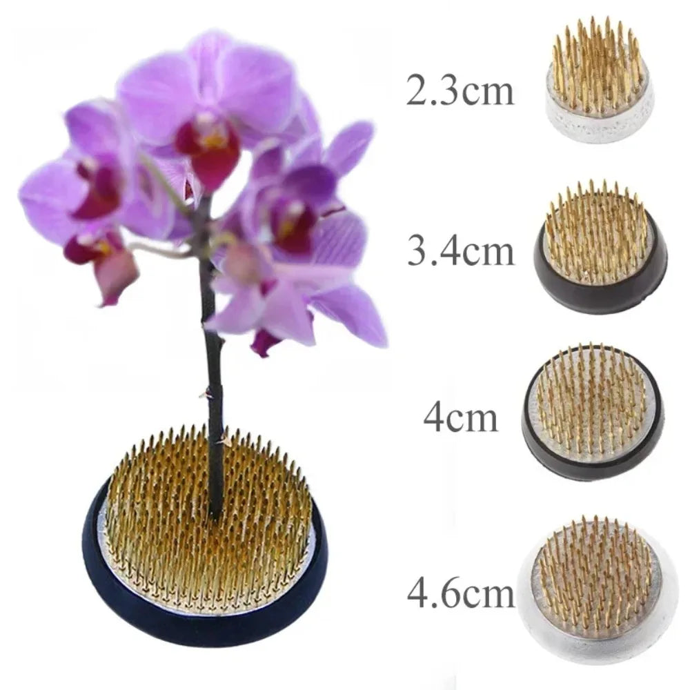 4 Sizes Ikebana Holder Pin Flowers Floral Decor Arrangement Insert