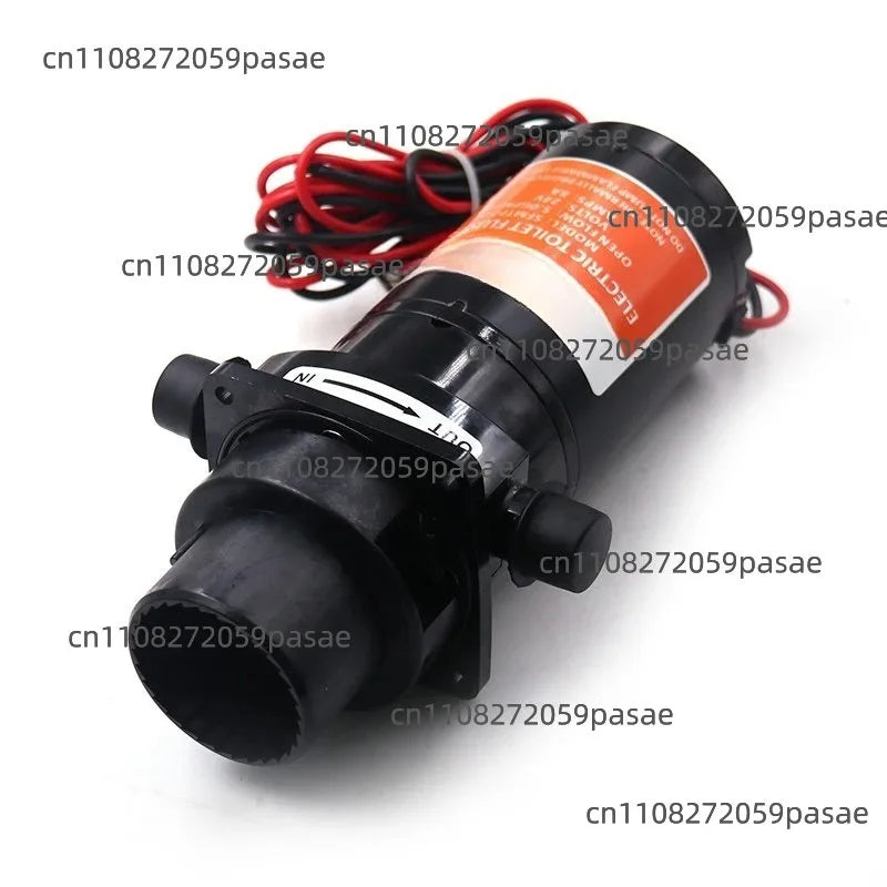12V Horizontal Macerator Sewage Flush Pump – 18.9LPM Flow