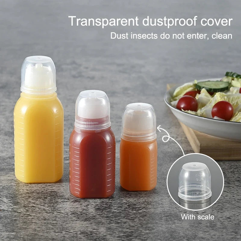 Mini Squeeze Bottles 30/60/100ml – Sauce & Condiment Container