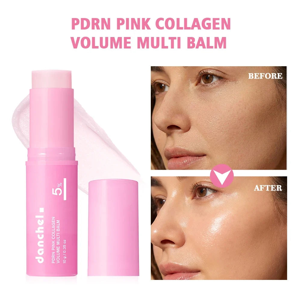 PDRN Pink Collagen Balm & Jelly Face Cream Skincare Set