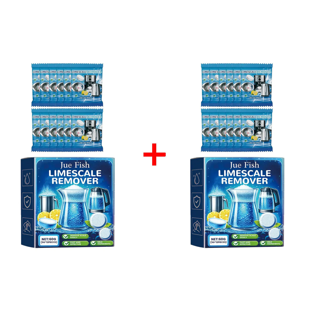 Food Grade Kettle Descaler & Tea Stain Remover Tablets
