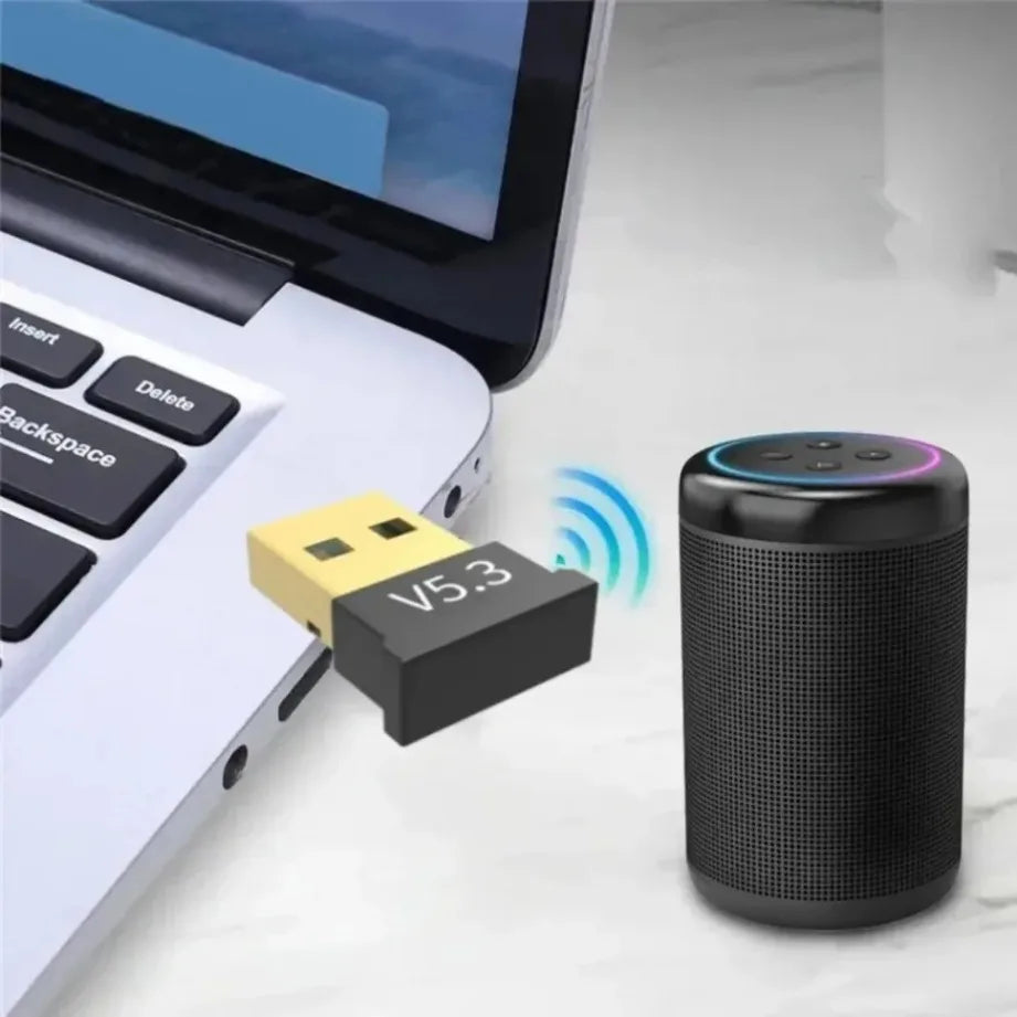 USB Bluetooth 5.3 Adapter Wireless Dongle for PC Laptop