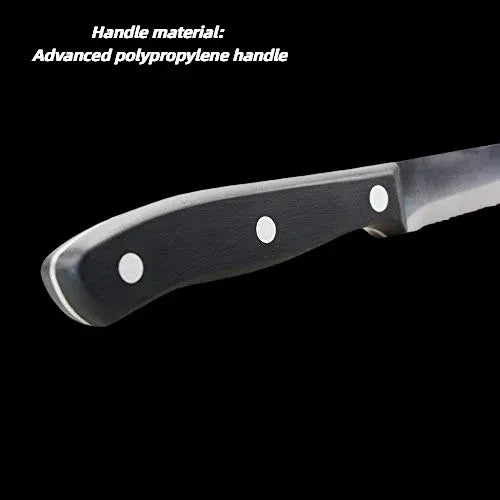 Stainless Steel Serrated Steak Knife Set – Sharp & Durable