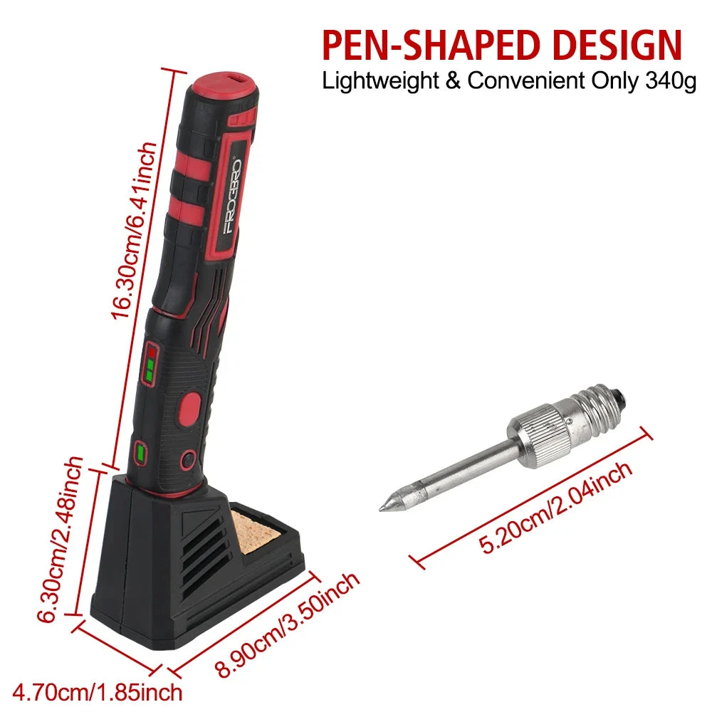 NICEYARD Cordless Soldering Iron Kit 1800mAh – Portable Welder