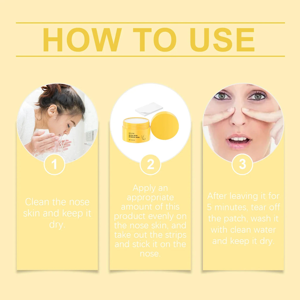 Eelhoe Blackhead Nose Strips – T-Zone Pore Cleansing & Moisturizing