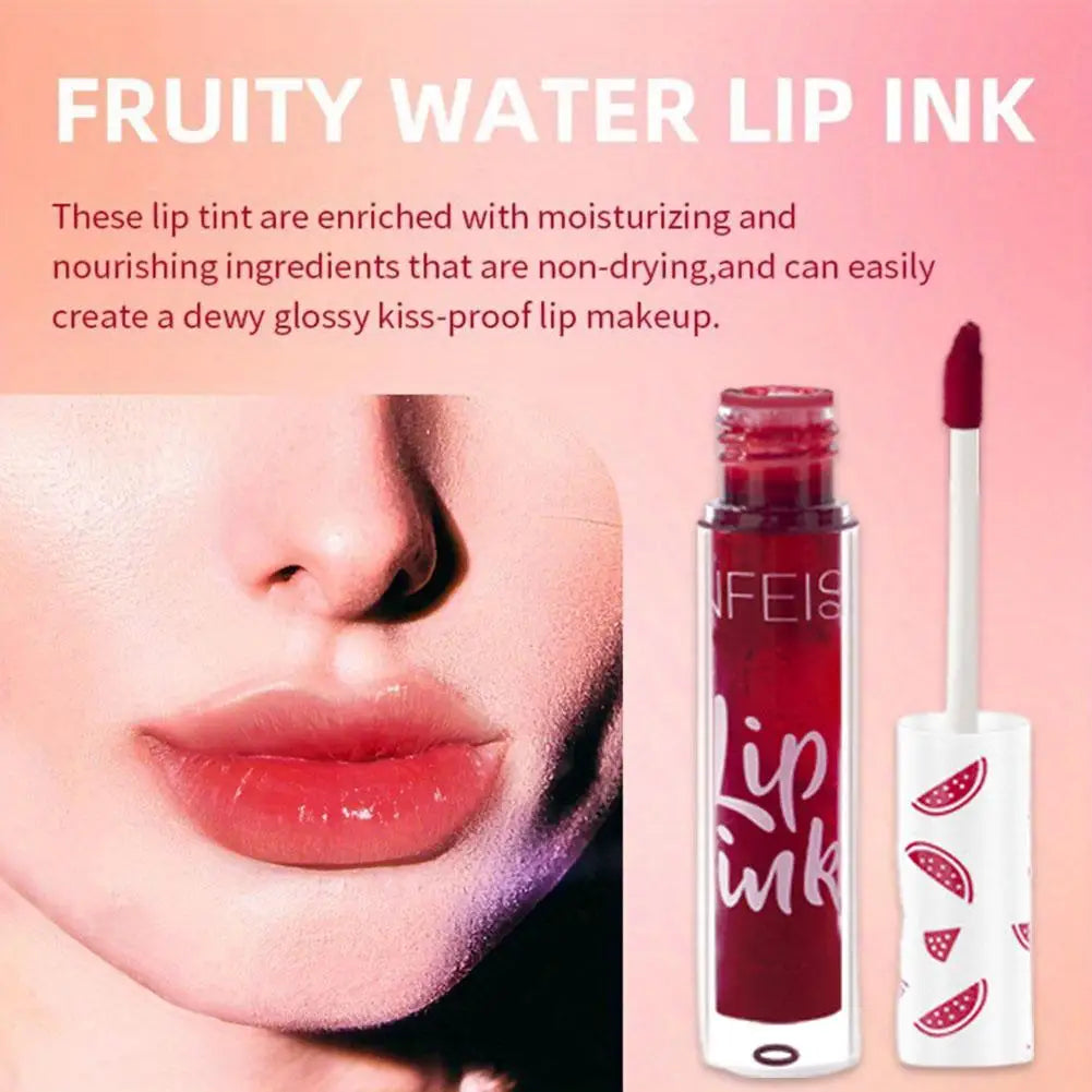 Moisturizing Liquid Lip Tint & Gloss – 3 Fruit Shades