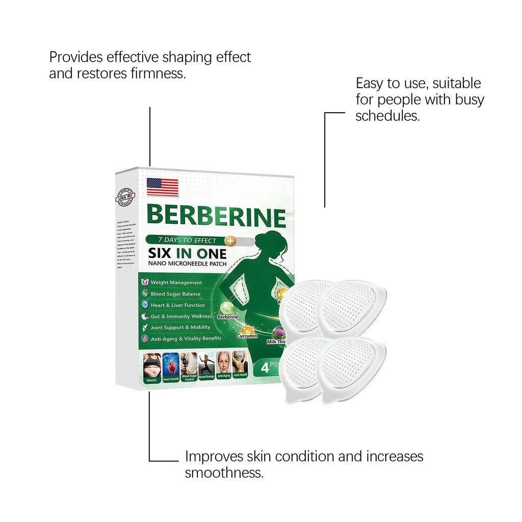 Body Firming Microneedle Patch – Waist, Tummy & Thigh Set
