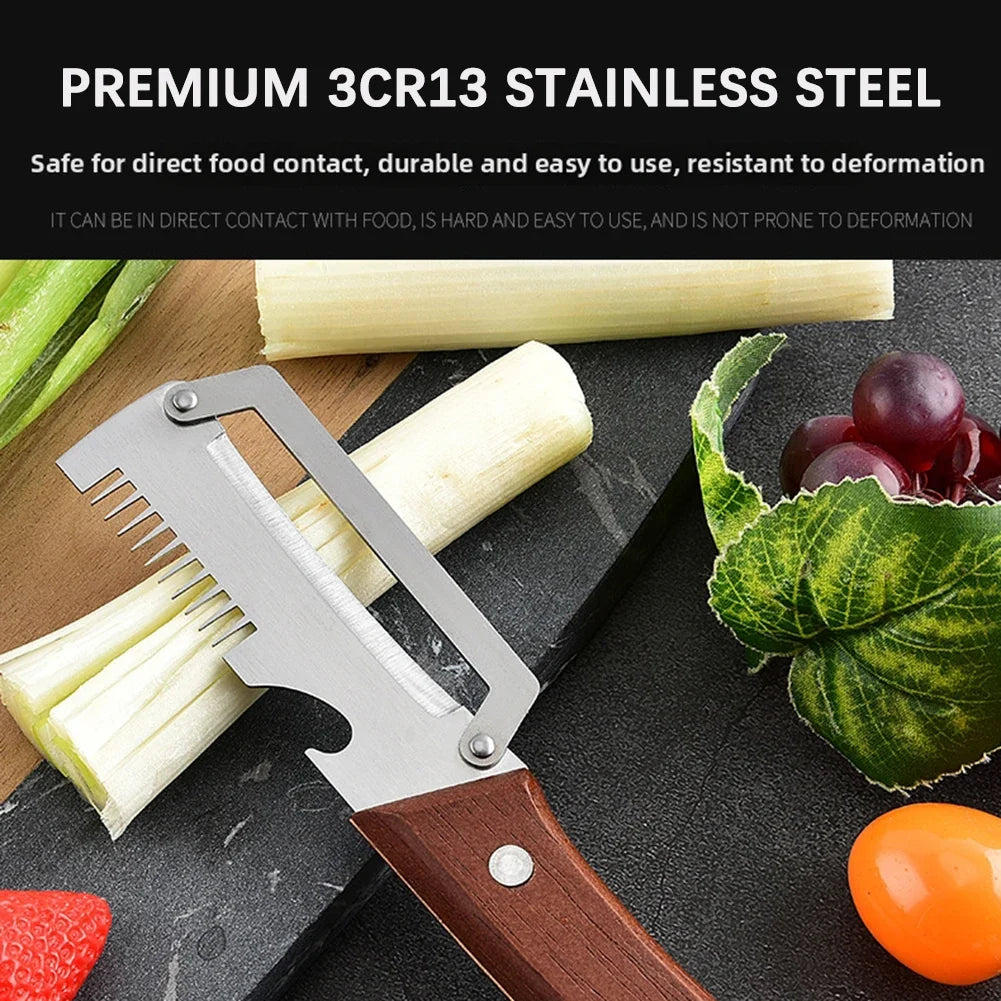 3-in-1 Kitchen Peeler with Bottle Opener & Grater
