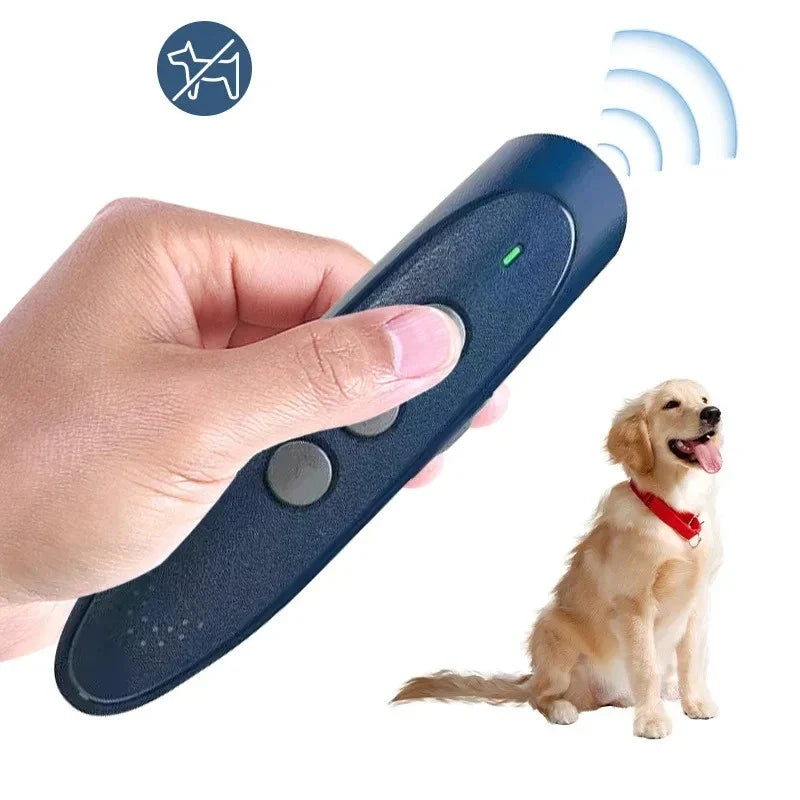 Ultrasonic Dog Bark Control Training Device with LED Indicator