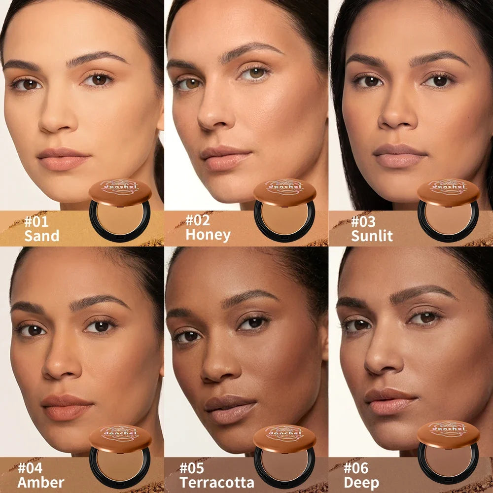 Matte Compact Setting Powder – Waterproof Oil Control Makeup