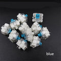 100 Pcs MX Mechanical Keyboard Switches – 3-Pin CIY SMD Black Blue