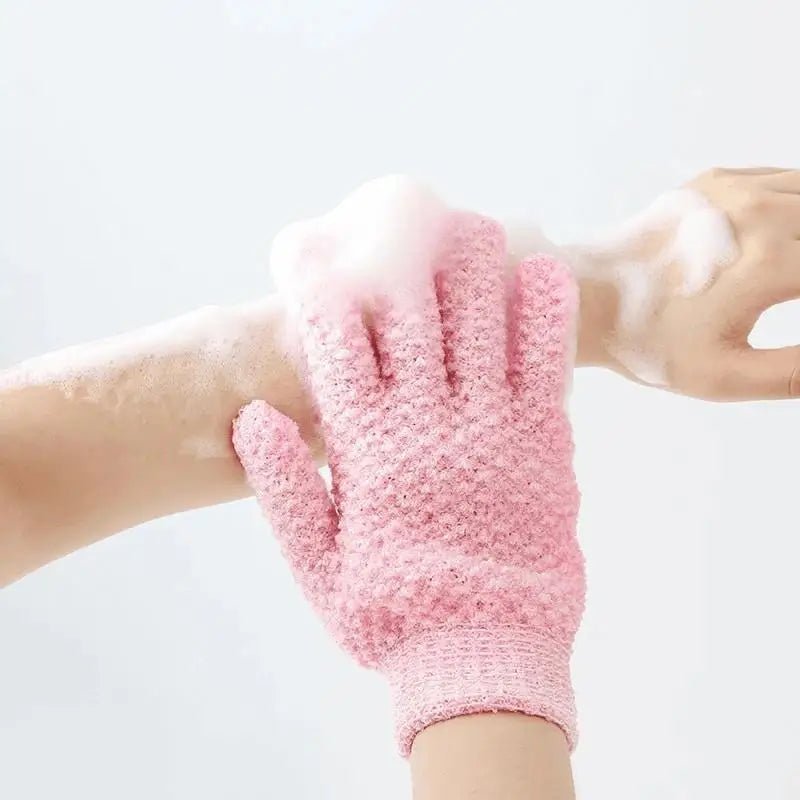 Exfoliating Bath Gloves – Deep Cleansing & Dead Skin Removal