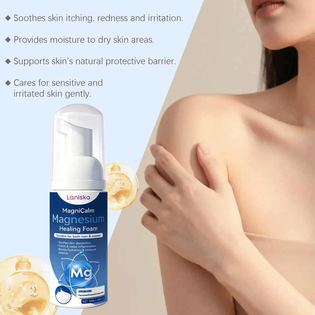 Magnesium Soothing Foam Moisturizing Anti-sensitivity Relieve Redness