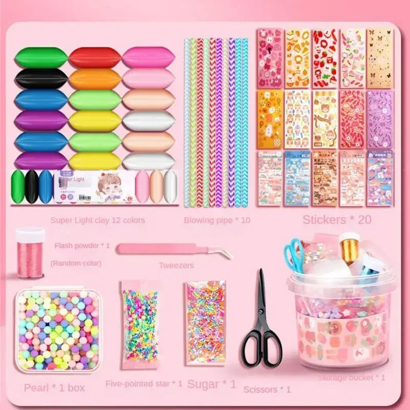 Nano Glue Bubble DIY Toy Kit – Foam Craft Set for Kids