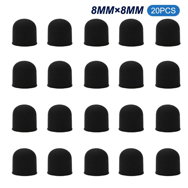 20-Pack Silicone Stylus Replacement Tips for Touchscreen Pens