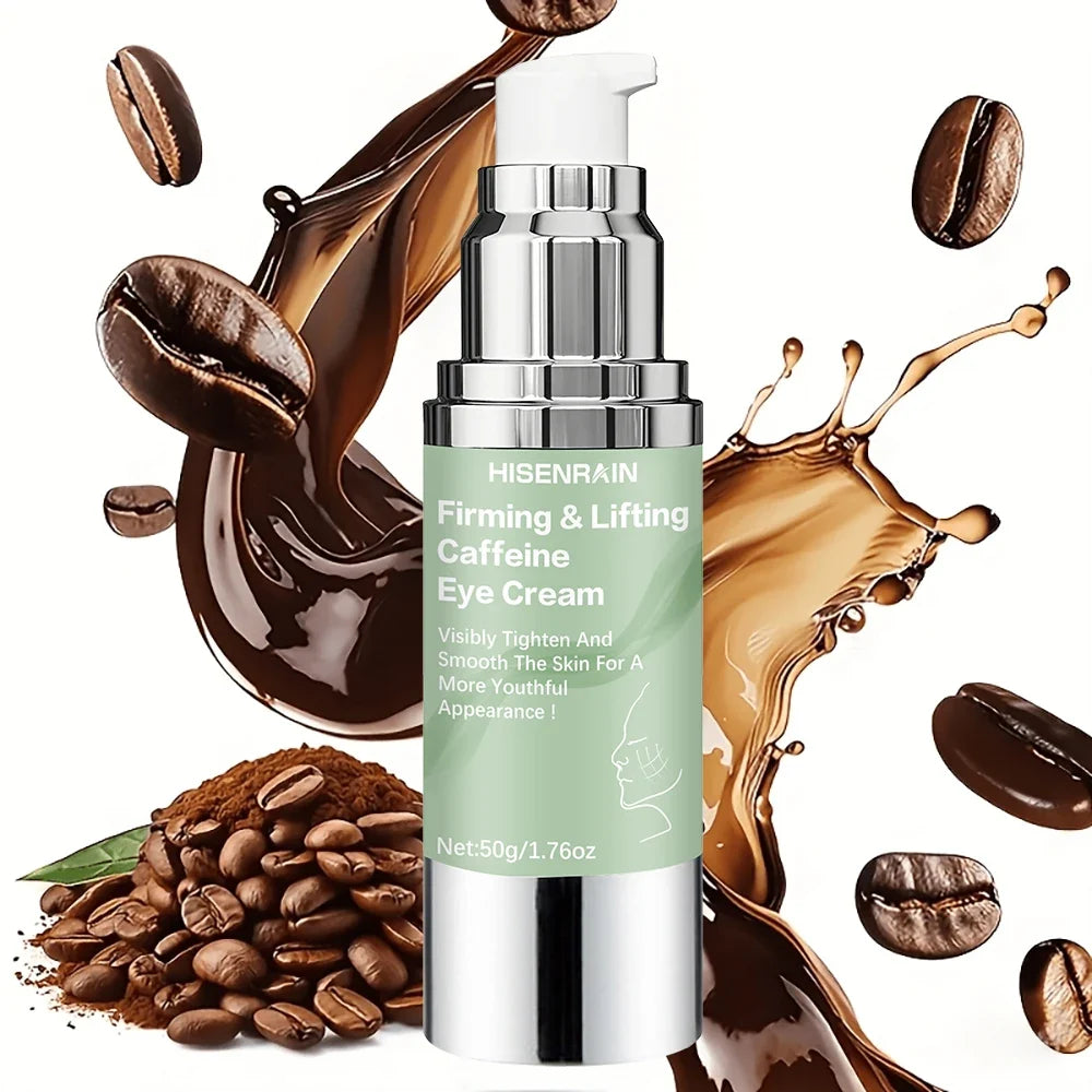 HISENRAIN Caffeine Eye Cream 50g – Firming, Lifting & Hydrating