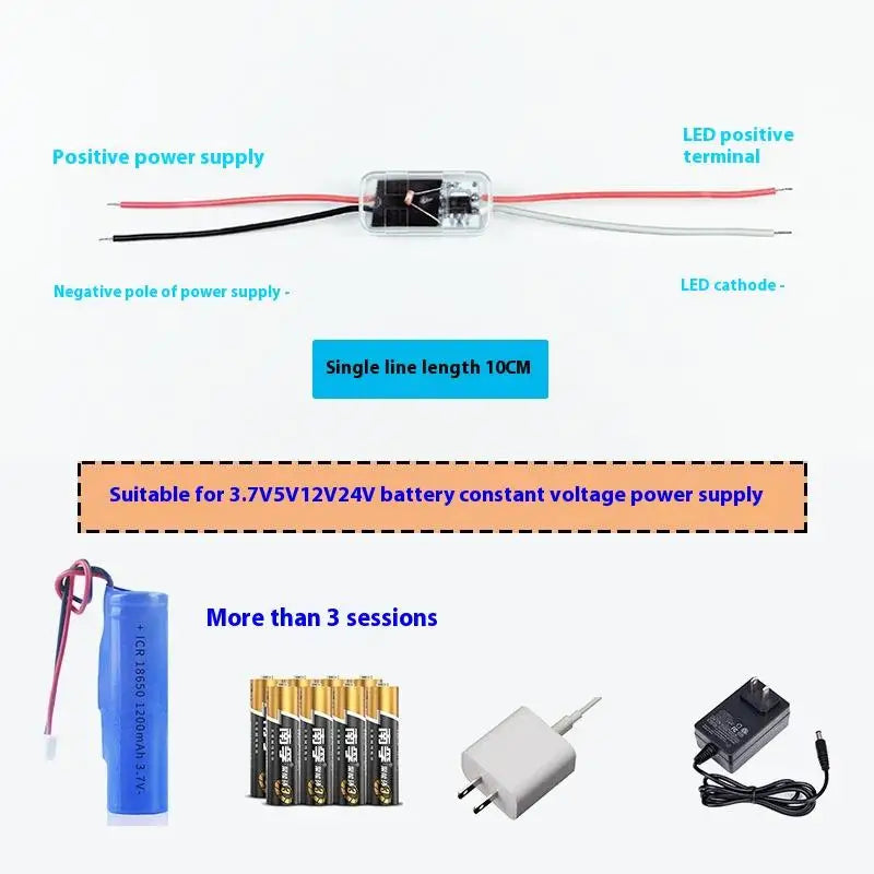 DC 3.7V–24V 5A Photocell Light Sensor Switch | Auto On/Off