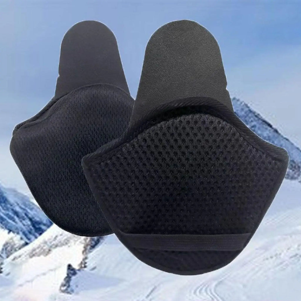 Motorcycle Helmet Earmuffs – Detachable Winter Ear Warmers