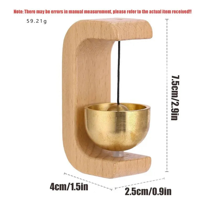 Japanese Wooden Wind Chime Doorbell | Hanging Décor Bell