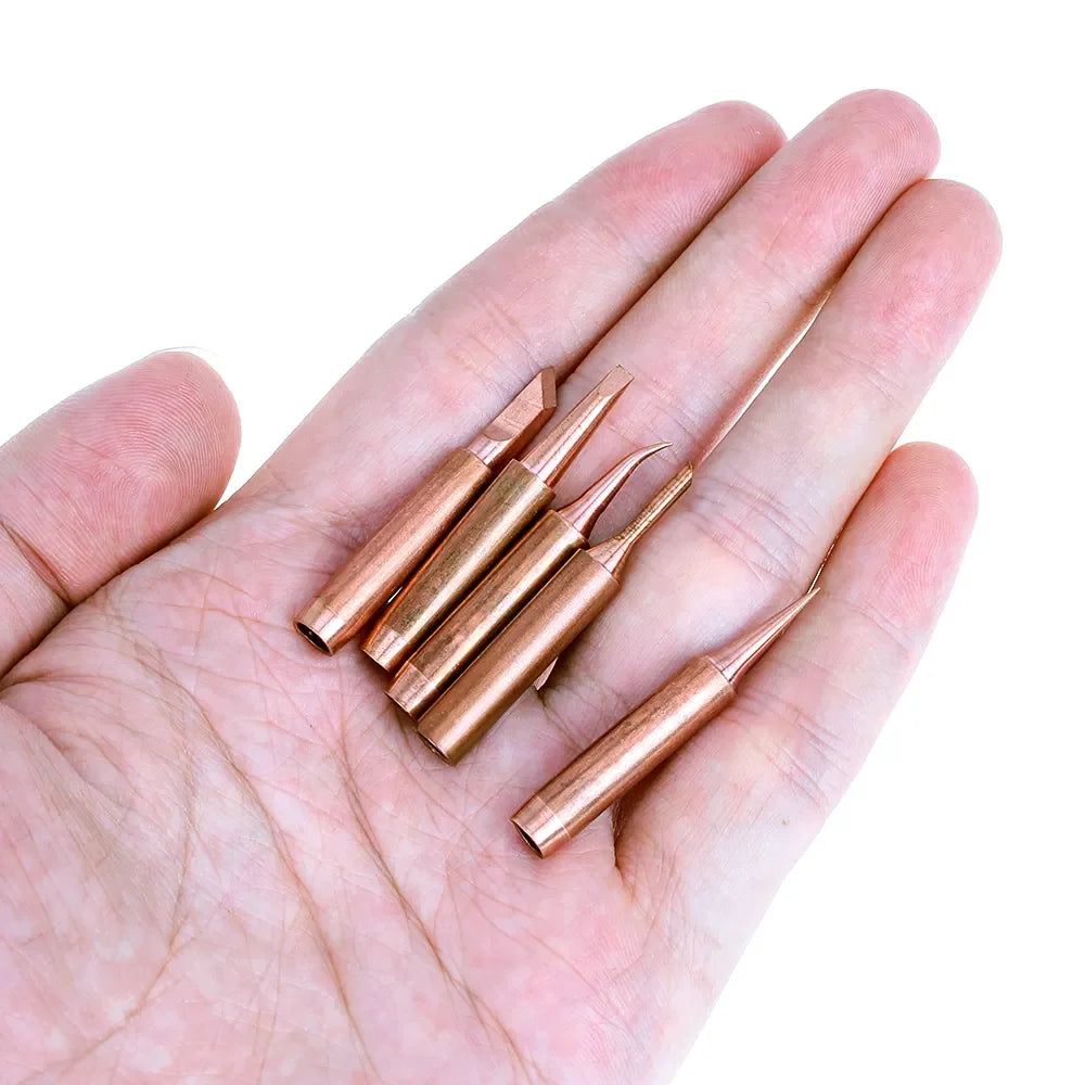 900M-T Pure Copper Soldering Iron Tip Lead-free Solder Tips Welding