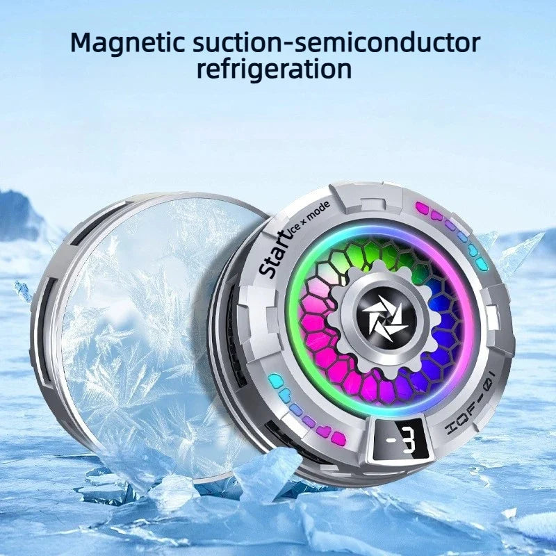 Phone Cooler Games Mobile Gaming Cooling Fan Radiator Cool Magnetic