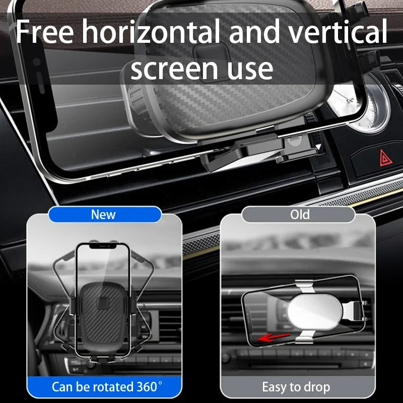 SEAMETAL Car Air Vent Phone Holder | 360° Universal Mount