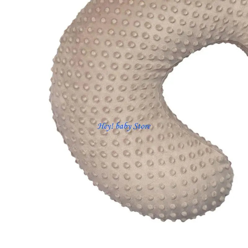 Nursing Pillow Cover Newborn | Soft Plush, Removable & Washable