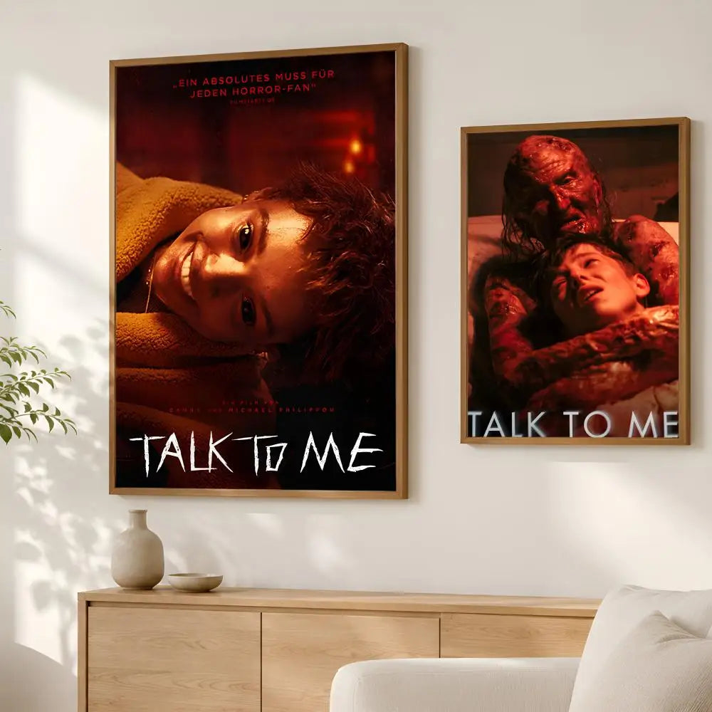 Talk to Me Movie Poster – Self-Stick HD PVC Wall Art
