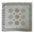 Y2K Floral Cotton Square Hair Scarf – Bandana Headwrap