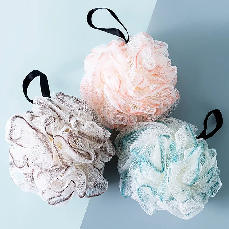 Large Mesh Bath Sponge Ball – Exfoliating Body Scrubber