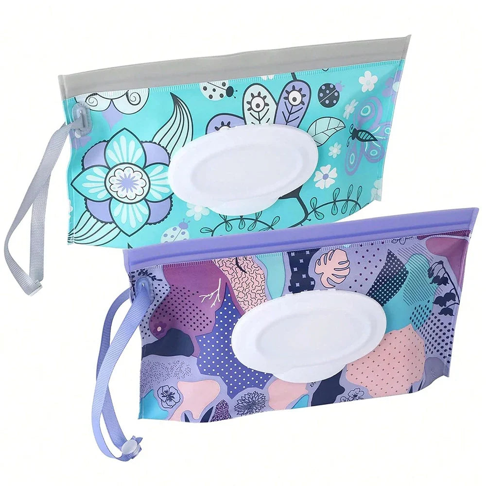 Portable Refillable Wet Wipes Dispenser Box | Baby & Travel