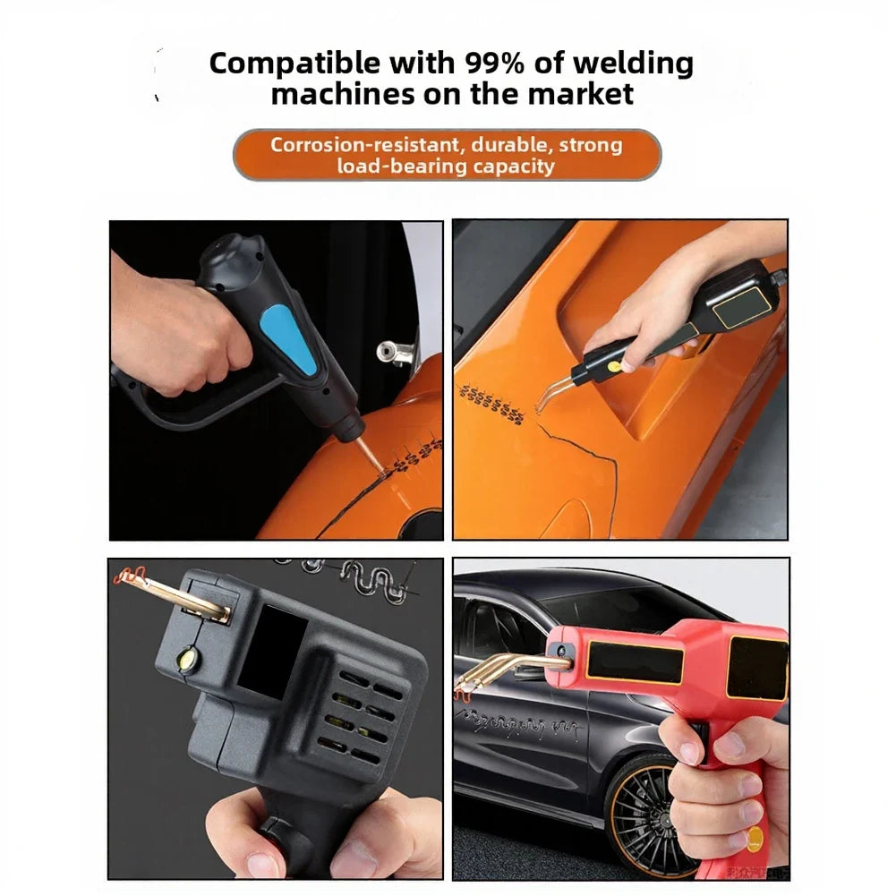 1200 PCS Bumper Welding Pins – 6 Sizes Hot Staples Repair Kit