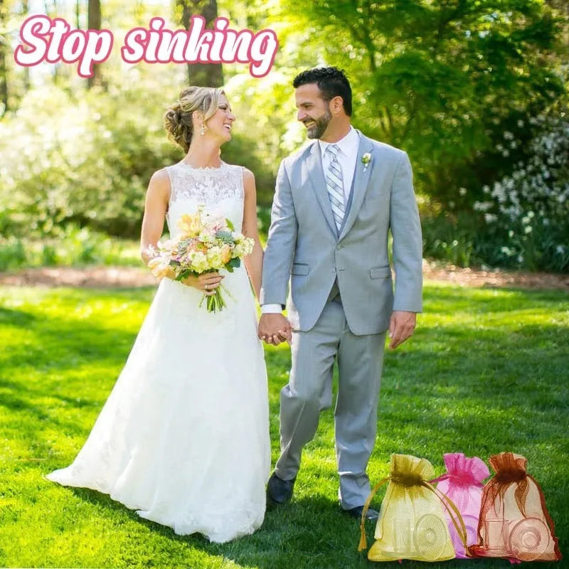 21 Pairs Clear High Heel Protectors for Grass & Floors S/M/L