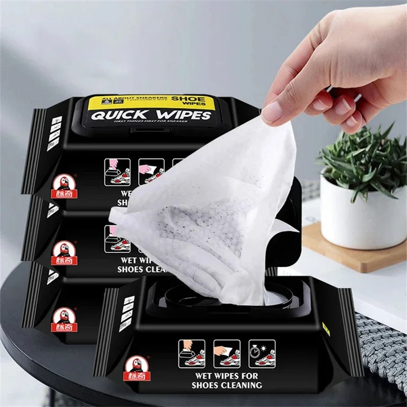 Disposable Sneaker Cleaning Wipes | White Shoe Care 12/30 Pack