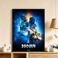 Mass Effect Legendary Edition HD Wall Poster | Gaming Decor