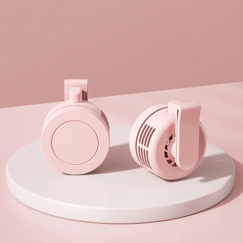 Portable Clip-On Fan | USB Rechargeable 3-Speed Waist Fan