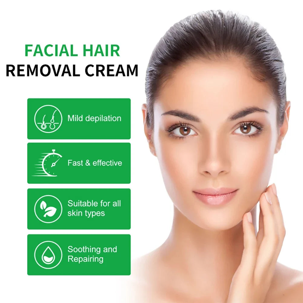 REAROYA Aloe Vera Hair Removal Cream 60g – Painless Depilatory