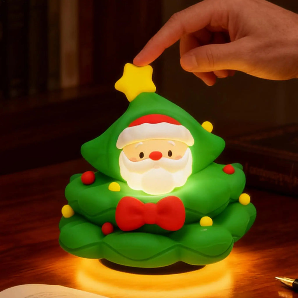Santa Touch Control Rechargeable Christmas Table Lamp